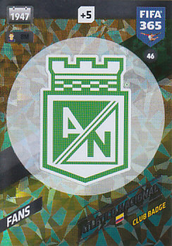 Atletico Nacional 2018 FIFA 365 Club Badge #46